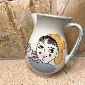 Vintage likeness of a Giovanni Desimone Italian sangria pitcher - no signature